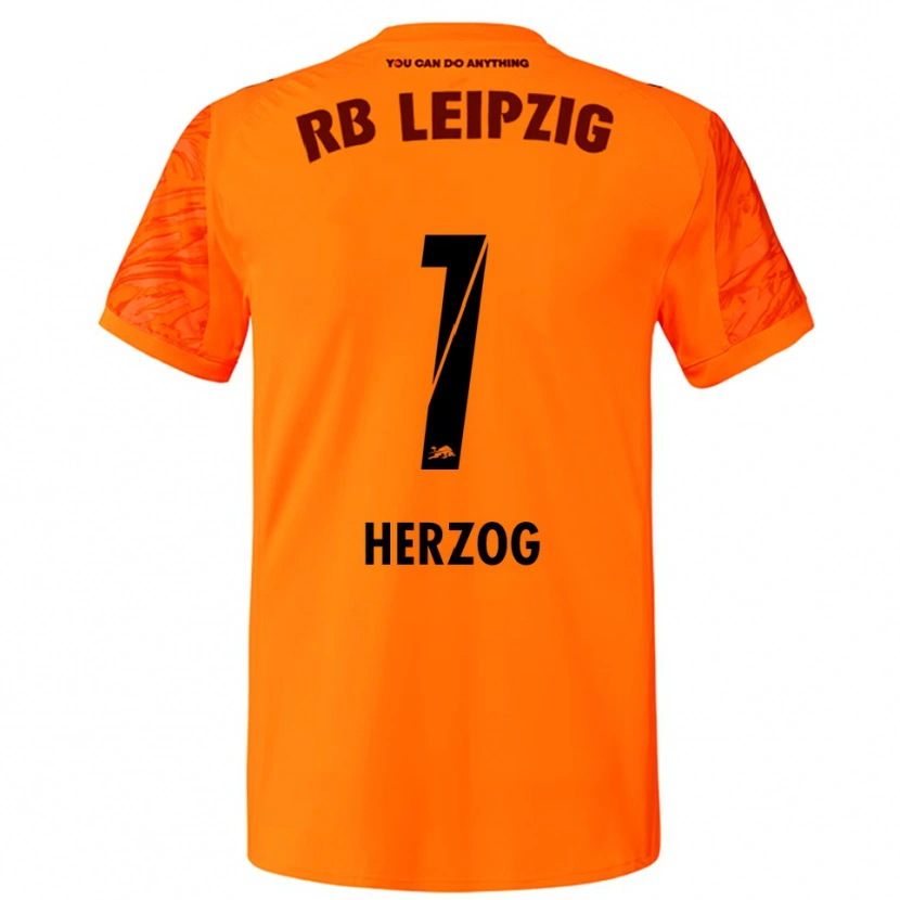 Danxen Børn Elvira Herzog #1 Orange Rød Målmandstrøje 2025/26 Trøje T-shirt