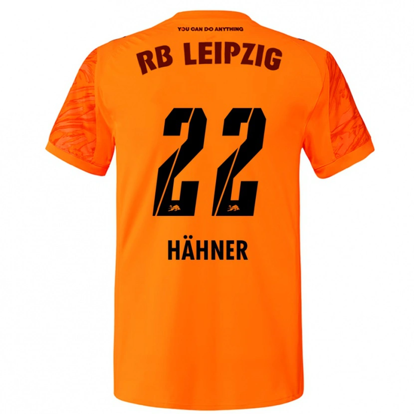 Danxen Børn Elian Hähner #22 Orange Rød Målmandstrøje 2025/26 Trøje T-shirt