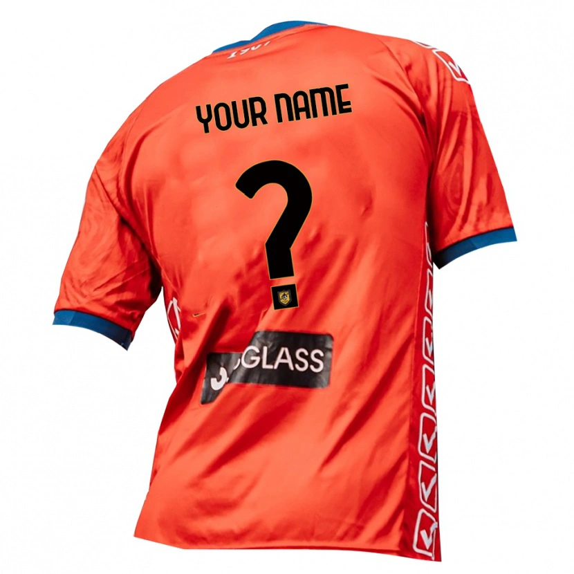 Danxen Børn Juve Stabia Rød Orange Målmandstrøje 2025/26 Trøje T-shirt