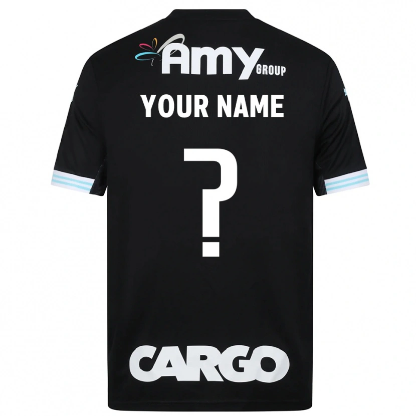 Danxen Børn Maccabi Tel Aviv Sort Hvid Målmandstrøje 2025/26 Trøje T-shirt