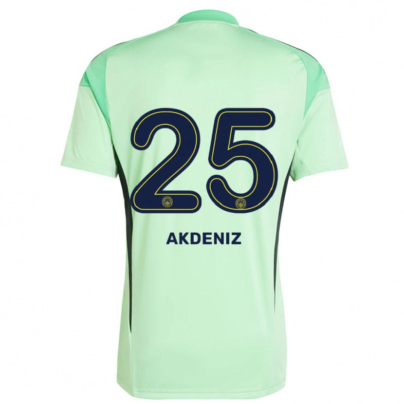 Danxen Børn Zeynep Akdeniz #25 Lys Grøn Sort Målmandstrøje 2025/26 Trøje T-shirt
