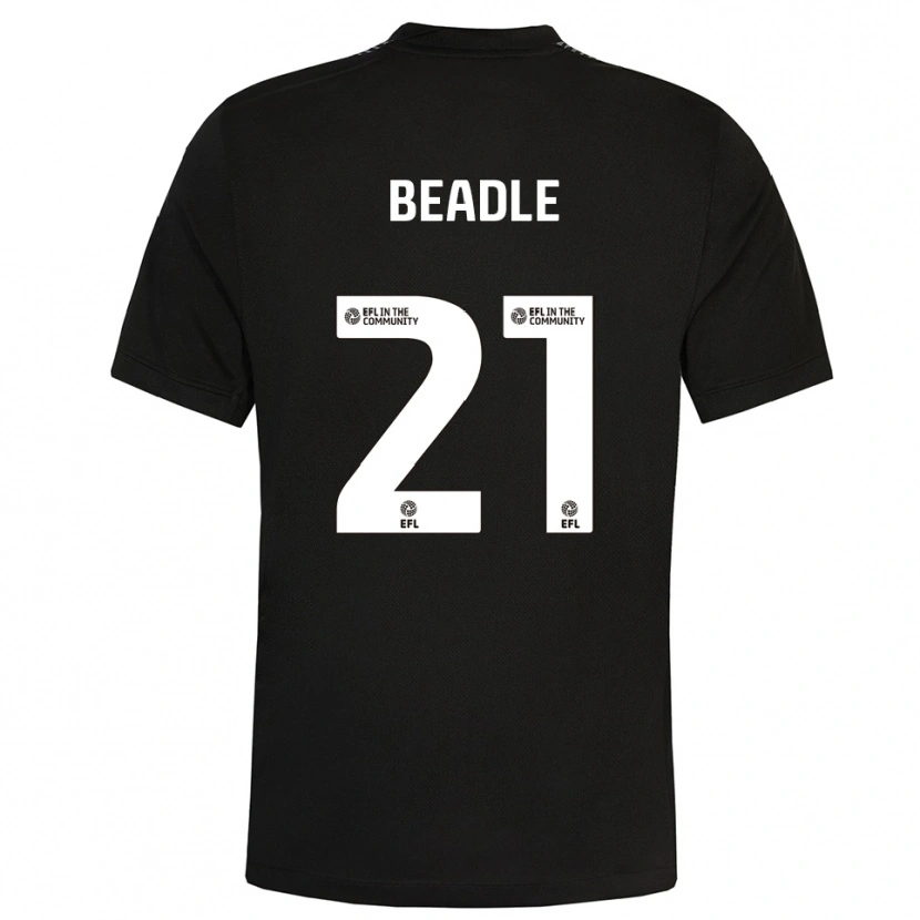 Danxen Børn Ryan Allsop #21 Sort Hvid Målmandstrøje 2025/26 Trøje T-shirt