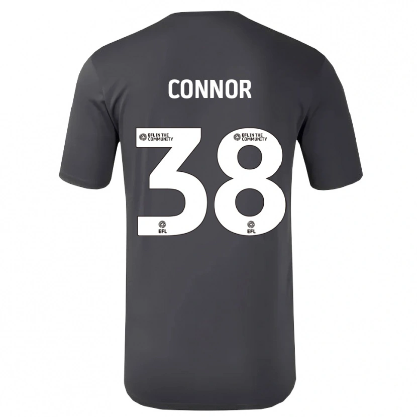 Danxen Børn Shea Connor #38 Sort Hvid Målmandstrøje 2025/26 Trøje T-shirt