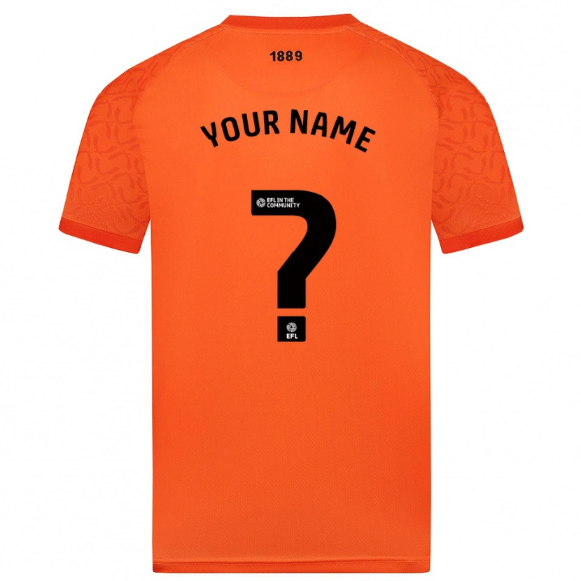 Danxen Børn Sheffield United Orange Sort Målmandstrøje 2025/26 Trøje T-shirt