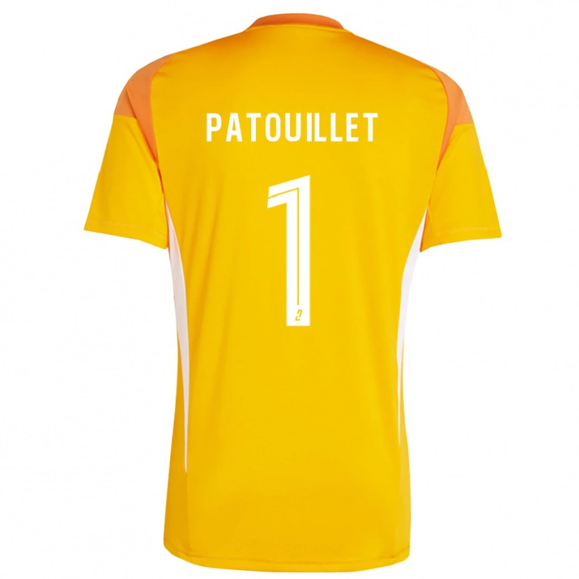 Danxen Børn Mathieu Patouillet #1 Orange Rød Målmandstrøje 2025/26 Trøje T-shirt