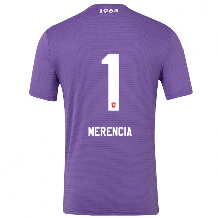 Danxen Børn Leandro Merencia #1 Medium Lilla Målmandstrøje 2025/26 Trøje T-shirt