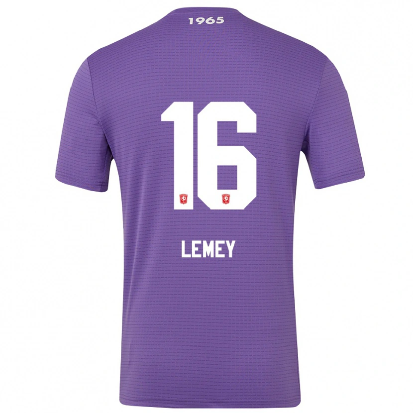 Danxen Børn Diede Lemey #16 Medium Lilla Målmandstrøje 2025/26 Trøje T-shirt