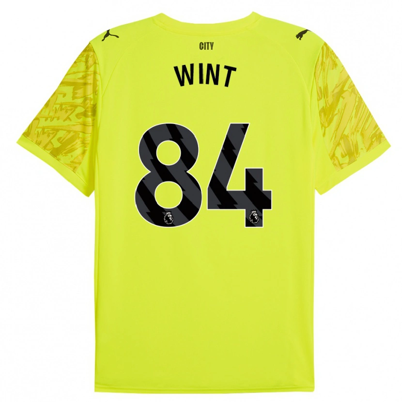 Danxen Børn Jack Wint #84 Gul Orange Sort Målmandstrøje 2025/26 Trøje T-shirt
