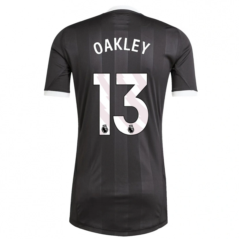 Danxen Børn Rhys Oakley #13 Sort Hvid Målmandstrøje 2025/26 Trøje T-shirt