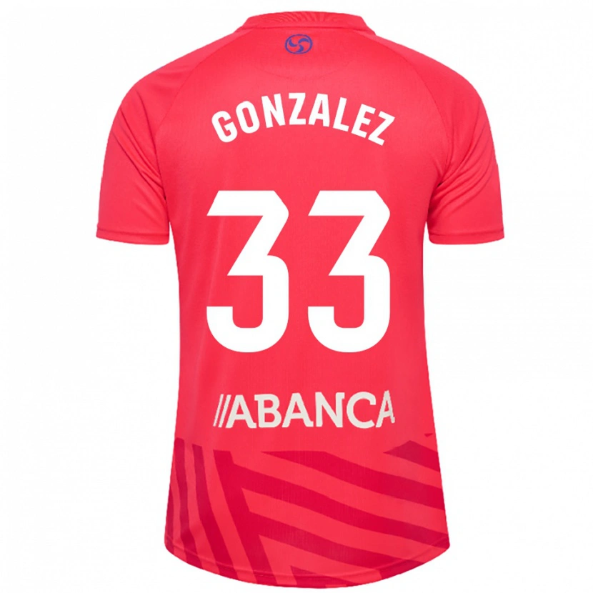 Danxen Børn Marcos González #33 Rød Hvid Målmandstrøje 2025/26 Trøje T-shirt