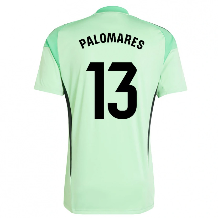 Danxen Børn Juanpa Palomares #13 Lys Grøn Sort Målmandstrøje 2025/26 Trøje T-shirt