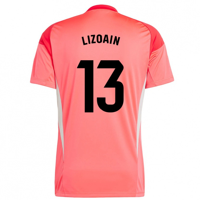 Danxen Børn Raúl Lizoain #13 Orange Rød Målmandstrøje 2025/26 Trøje T-shirt