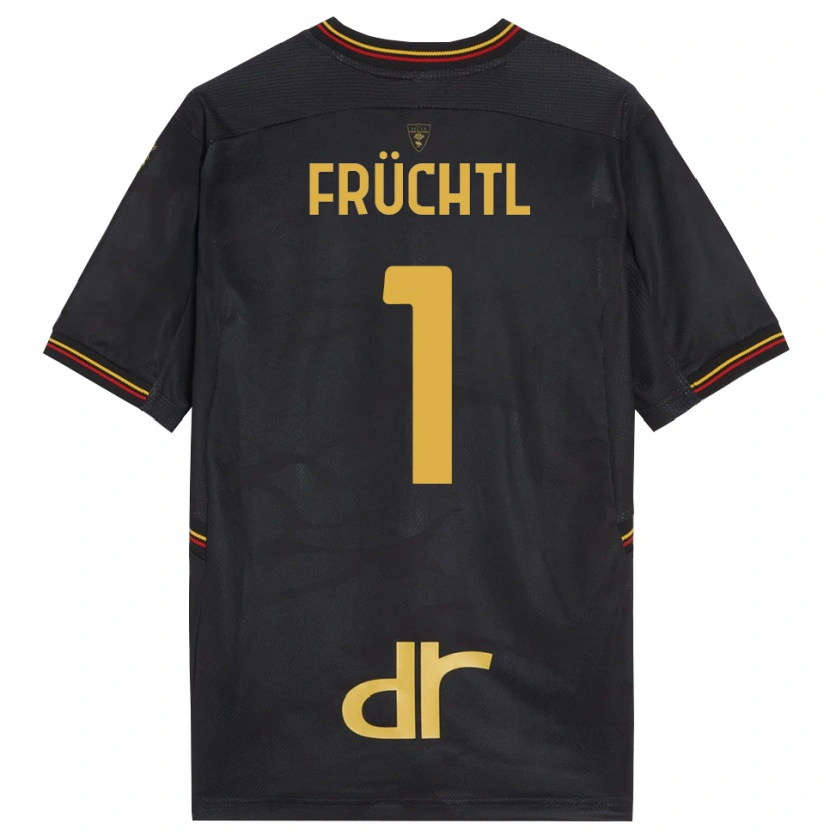 Danxen Børn Christian Früchtl #1 Sort Brun Målmandstrøje 2025/26 Trøje T-shirt