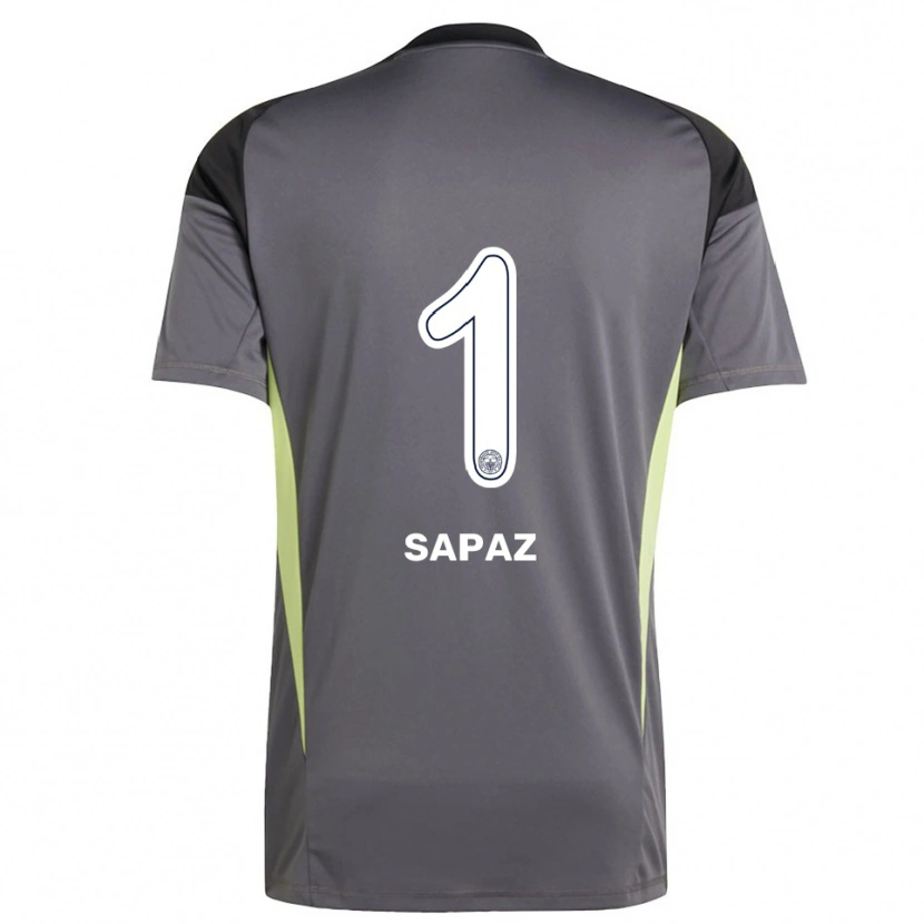 Danxen Børn Kuzey Sapaz #1 Dæmpet Grå Sort Målmandstrøje 2025/26 Trøje T-shirt