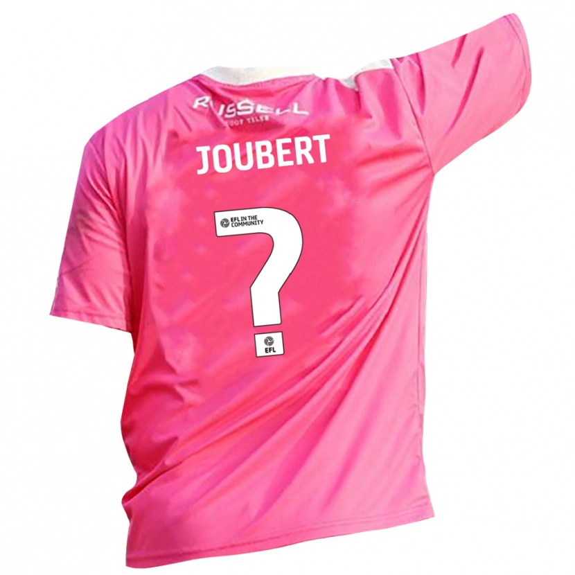 Danxen Mænd Lucas Joubert #0 Rose Pink Målmandstrøje 2025/26 Trøje T-shirt