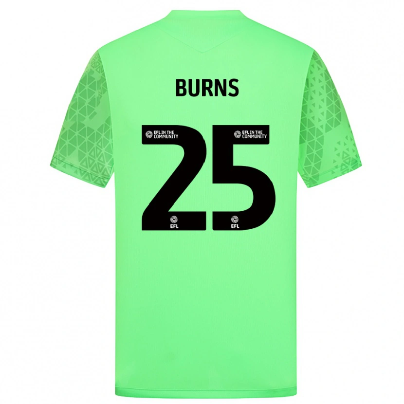 Danxen Mænd Jacqueline Burns #25 Lys Grøn Målmandstrøje 2025/26 Trøje T-shirt