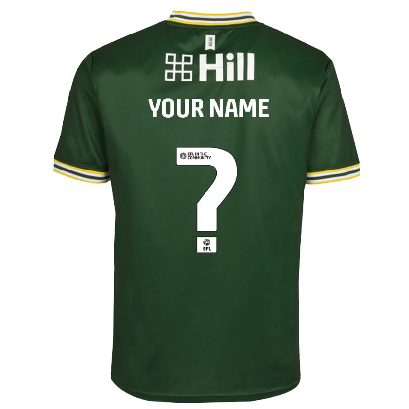 Danxen Mænd Cambridge United Mørkegrøn Hvid Målmandstrøje 2025/26 Trøje T-shirt