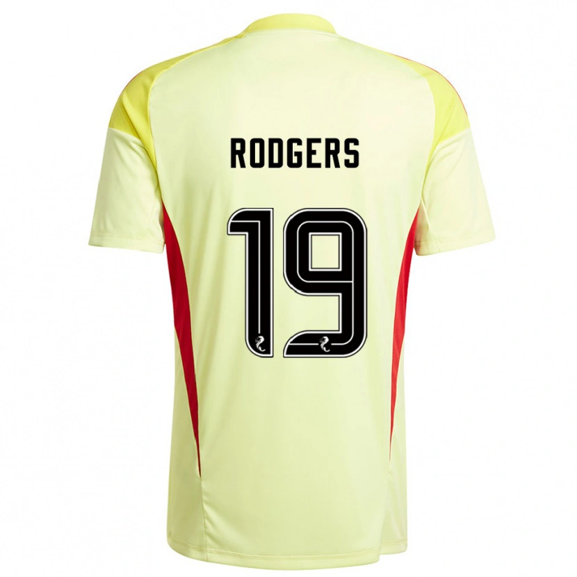 Danxen Mænd Lisa Rodgers #19 Gul Rød Målmandstrøje 2025/26 Trøje T-shirt