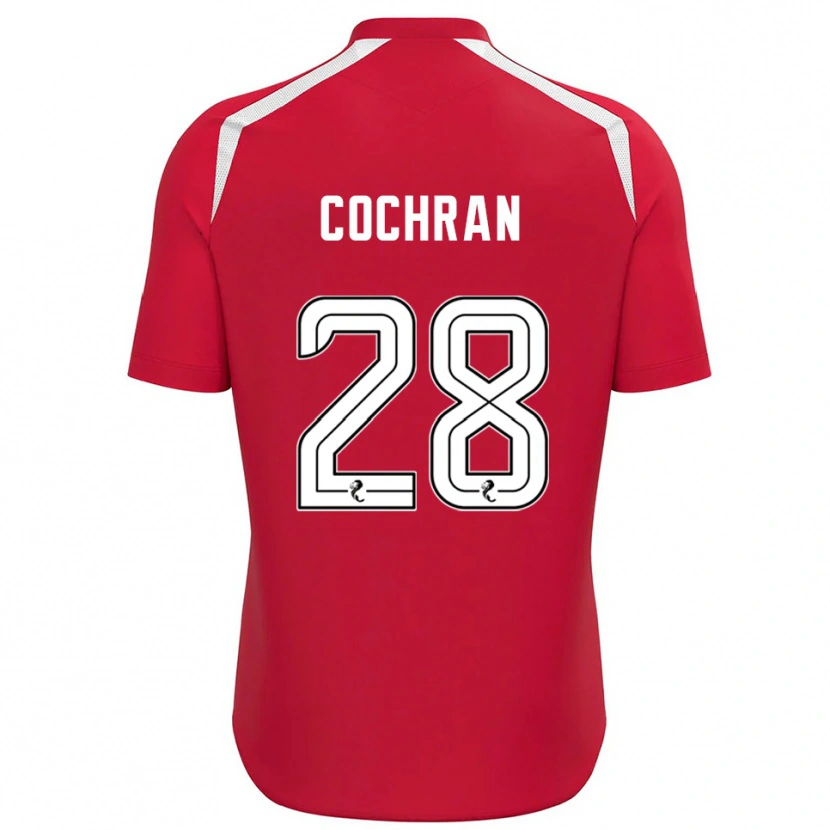 Danxen Mænd Bobby Cochran #28 Rød Hvid Målmandstrøje 2025/26 Trøje T-shirt