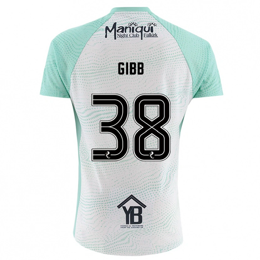 Danxen Mænd Thomas Gibb #38 Sort Hvid Målmandstrøje 2025/26 Trøje T-shirt
