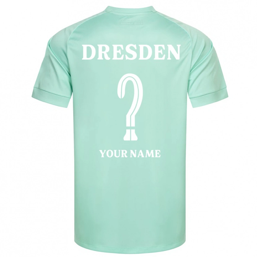Danxen Mænd Dynamo Dresden Lysegrøn Hvid Målmandstrøje 2025/26 Trøje T-shirt