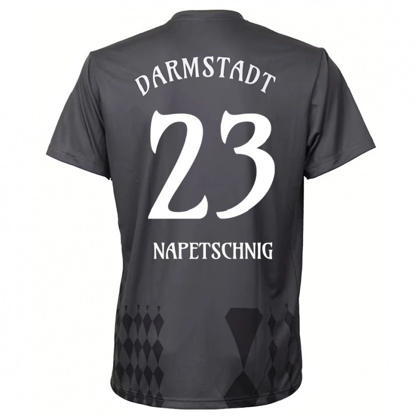 Danxen Mænd Raphael Napetschnig #23 Mørkegrå Målmandstrøje 2025/26 Trøje T-shirt