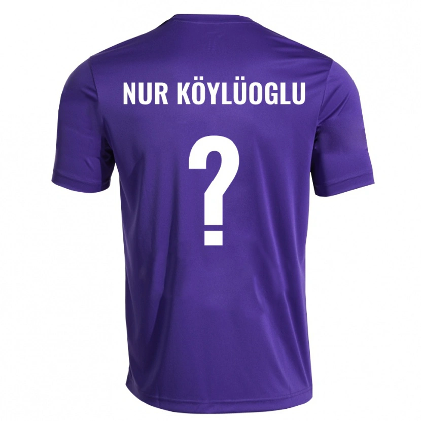 Danxen Mænd Zehra Nur Köylüoglu #0 Lilla Hvid Målmandstrøje 2025/26 Trøje T-shirt