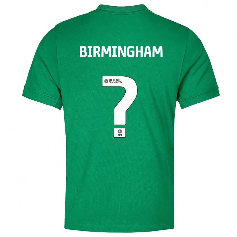 Danxen Mænd Shea Birmingham #0 Grøn Hvid Målmandstrøje 2025/26 Trøje T-shirt
