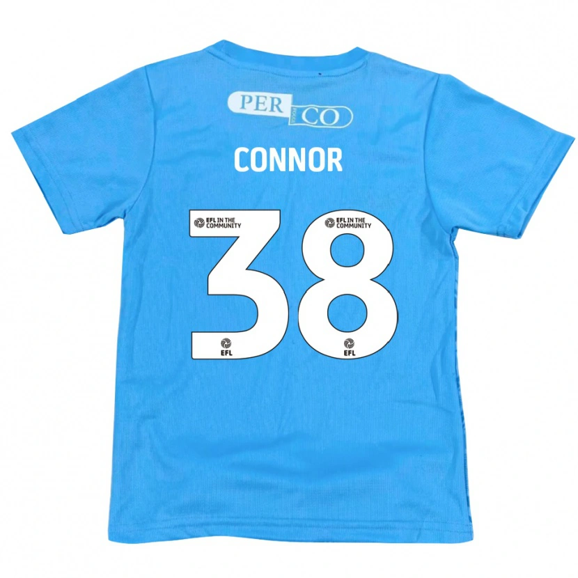 Danxen Mænd Shea Connor #38 Blå Hvid Målmandstrøje 2025/26 Trøje T-shirt