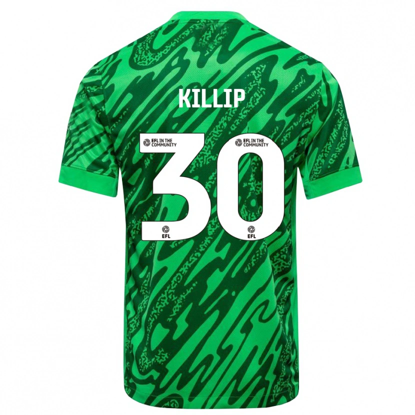Danxen Mænd Ben Killip #30 Skovgrøn Målmandstrøje 2025/26 Trøje T-shirt