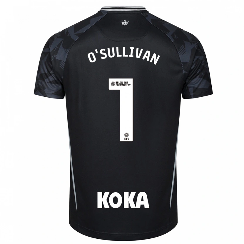 Danxen Mænd Maria O'sullivan #1 Sort Blå Målmandstrøje 2025/26 Trøje T-shirt