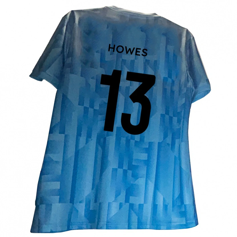 Danxen Mænd Sam Howes #13 Blå Hvid Målmandstrøje 2025/26 Trøje T-shirt
