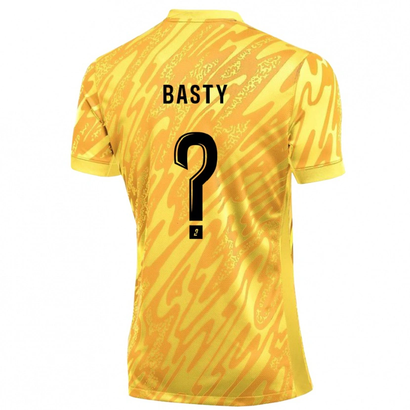 Danxen Mænd Ewen Basty #0 Orange Gul Målmandstrøje 2025/26 Trøje T-shirt