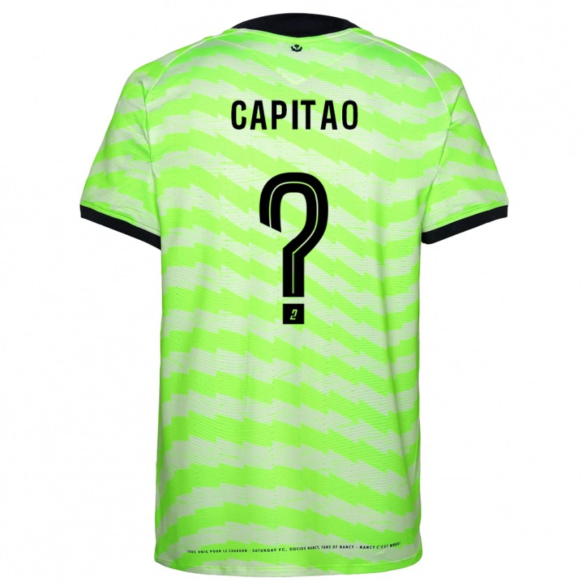 Danxen Mænd Maud Capitao #0 Neon Grøn Målmandstrøje 2025/26 Trøje T-shirt
