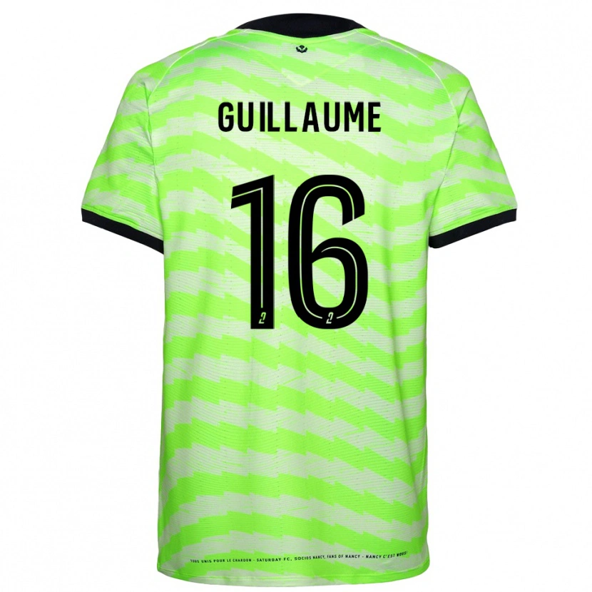 Danxen Mænd Théo Guillaume #16 Neon Grøn Målmandstrøje 2025/26 Trøje T-shirt