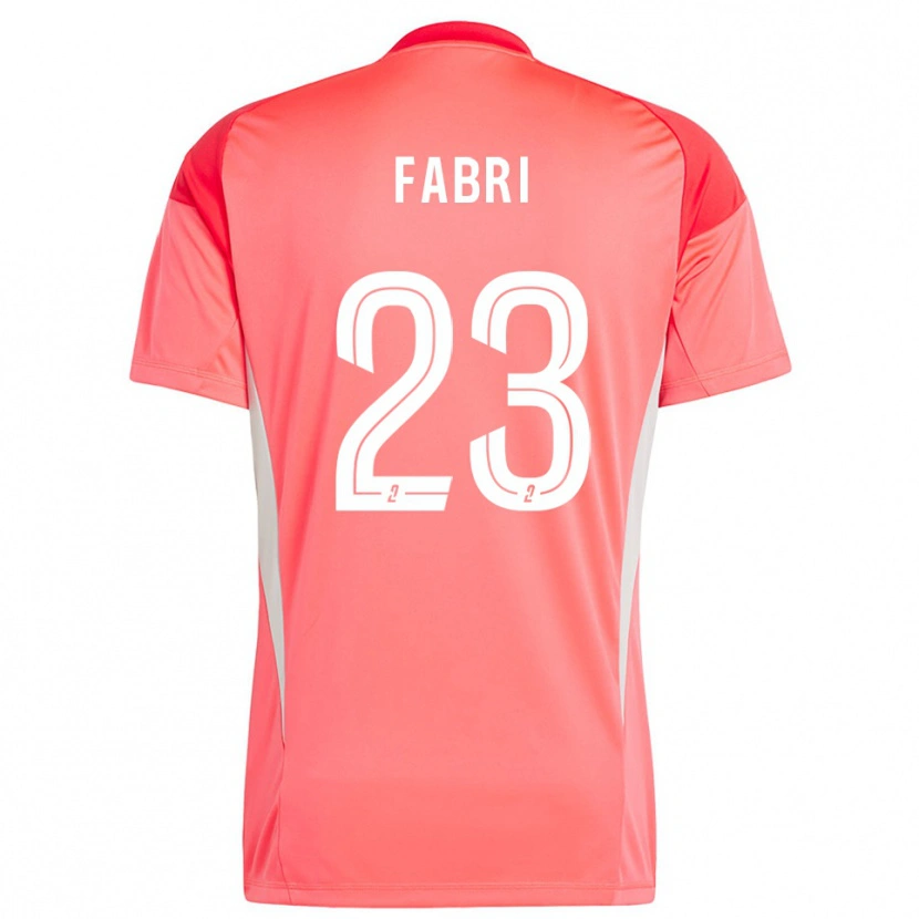 Danxen Mænd Julien Fabri #23 Orange Rød Hvid Målmandstrøje 2025/26 Trøje T-shirt