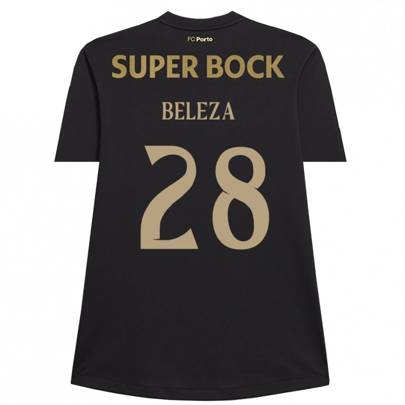 Danxen Mænd Tatiana Beleza #28 Sort Brun Målmandstrøje 2025/26 Trøje T-shirt