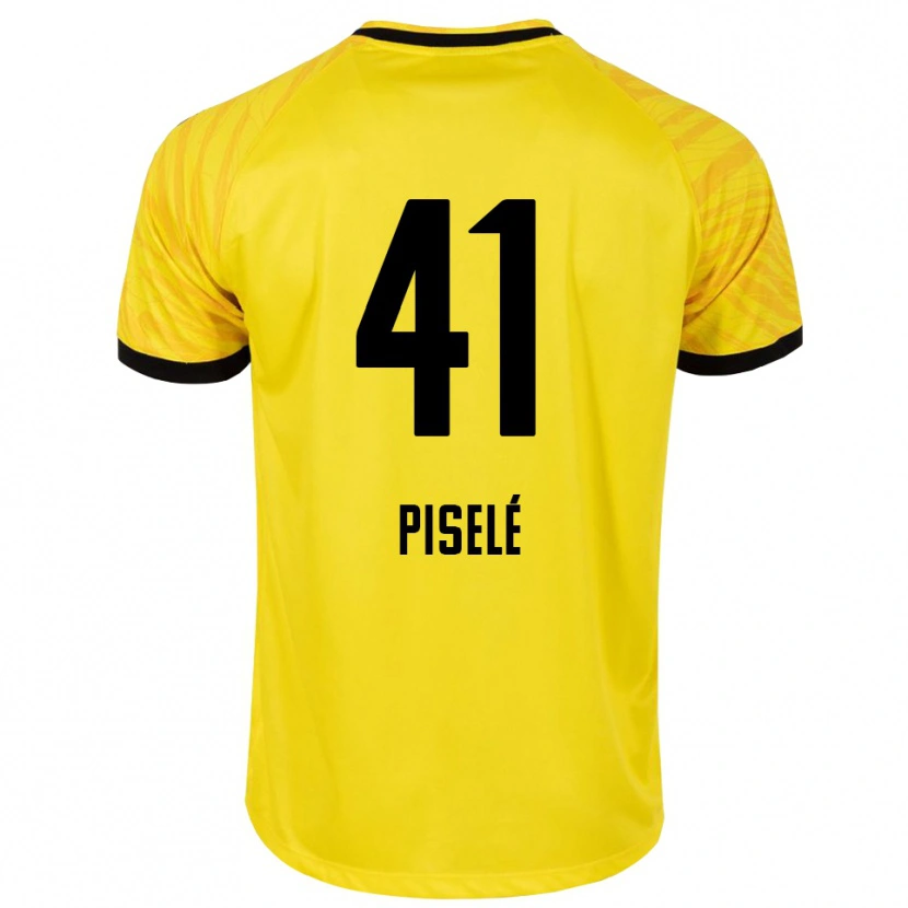 Danxen Mænd Lowie Piselé #41 Gul Sort Målmandstrøje 2025/26 Trøje T-shirt