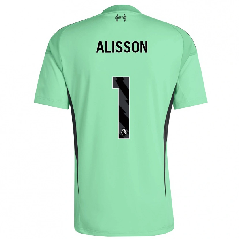 Danxen Mænd Alisson #1 Aquamarin Målmandstrøje 2025/26 Trøje T-shirt