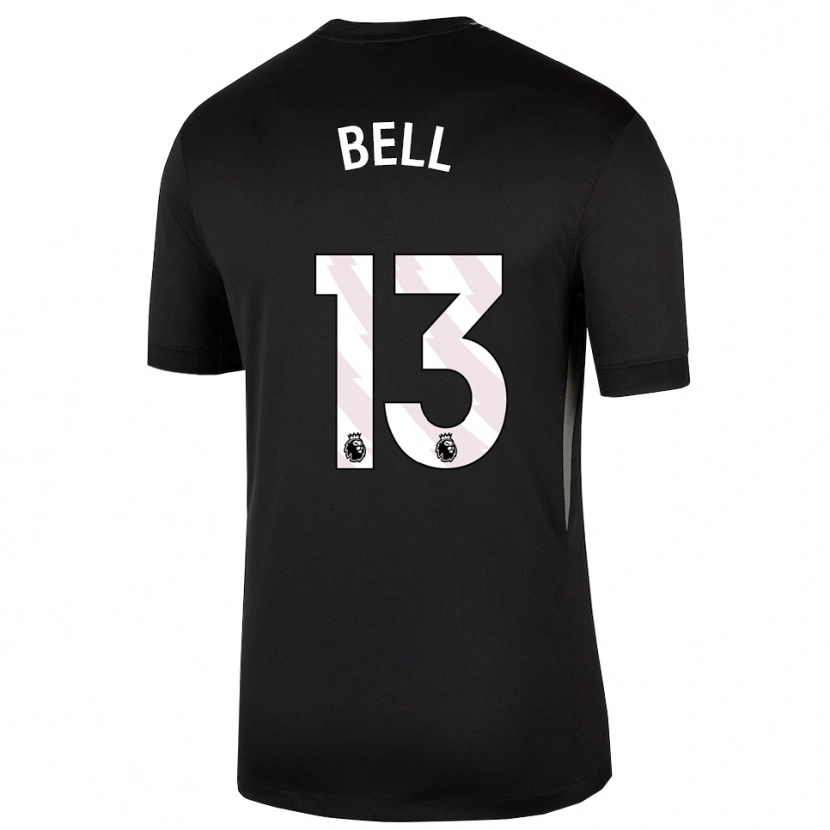 Danxen Mænd Toby Bell #13 Sort Hvid Målmandstrøje 2025/26 Trøje T-shirt