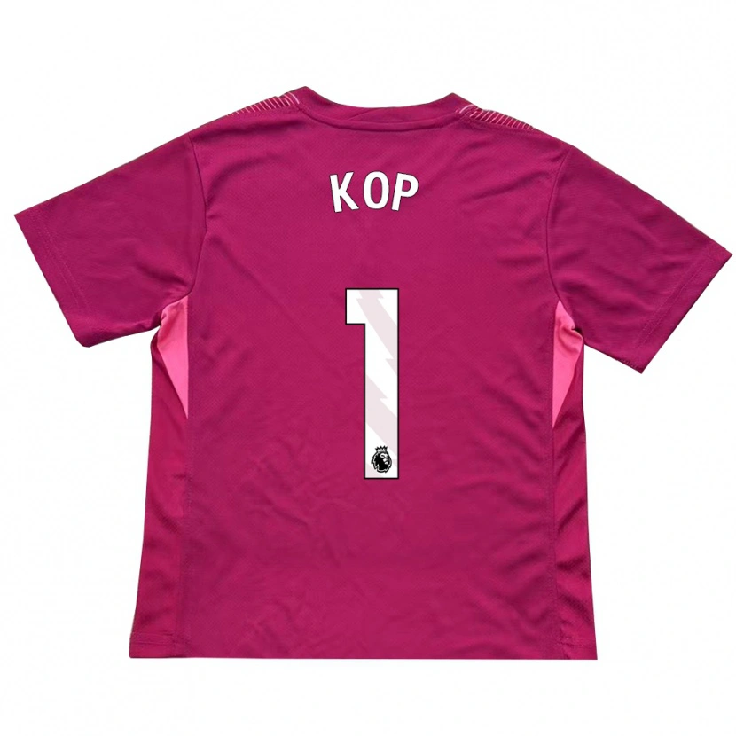 Danxen Mænd Lize Kop #1 Rose Hvid Målmandstrøje 2025/26 Trøje T-shirt