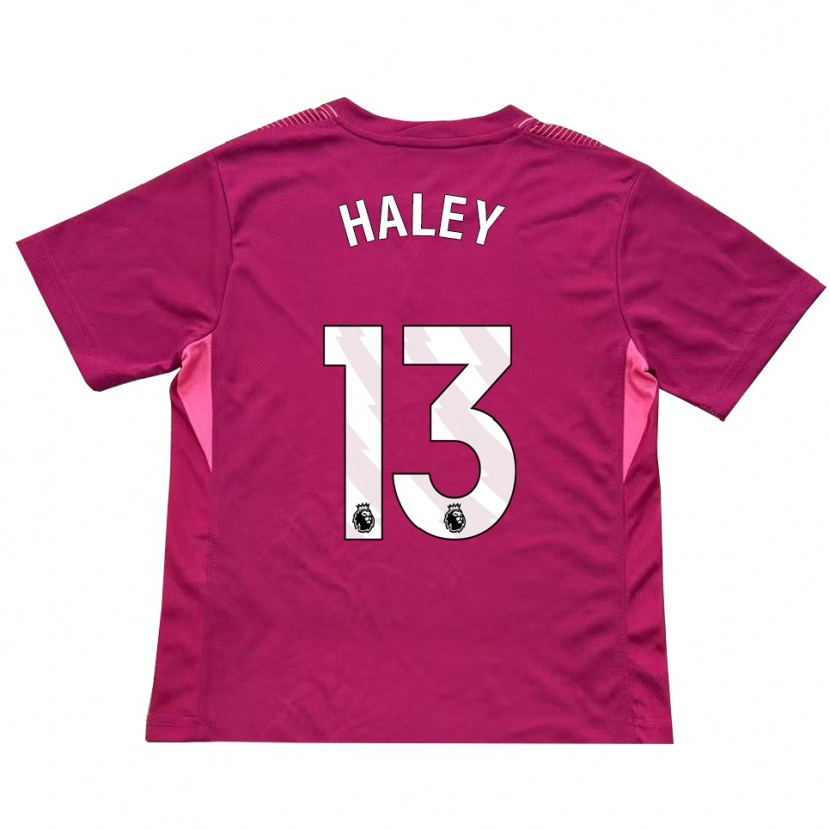 Danxen Mænd Micah Haley #13 Rose Hvid Målmandstrøje 2025/26 Trøje T-shirt