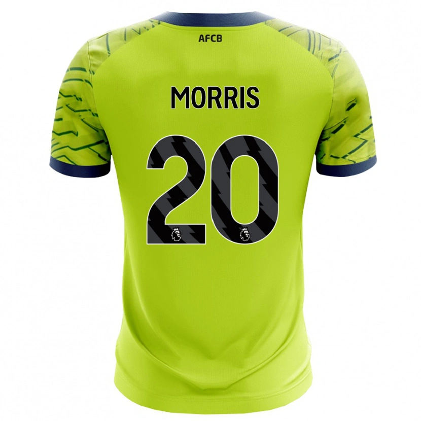 Danxen Mænd Caitlin Morris #20 Grøn Gul Målmandstrøje 2025/26 Trøje T-shirt