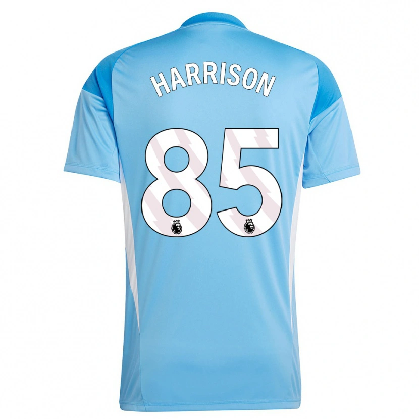 Danxen Mænd Adam Harrison #85 Blå Hvid Målmandstrøje 2025/26 Trøje T-shirt