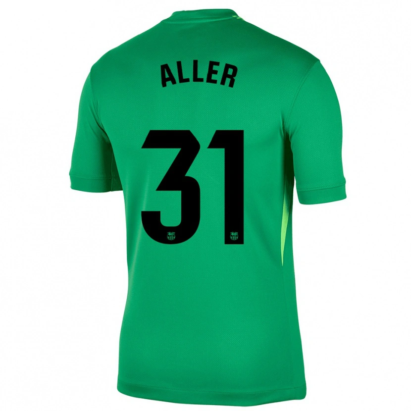 Danxen Mænd Eder Aller #31 Grøn Sort Målmandstrøje 2025/26 Trøje T-shirt