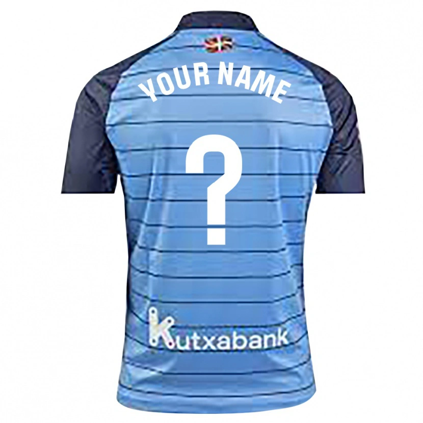 Danxen Mænd Real Sociedad Marineblå Målmandstrøje 2025/26 Trøje T-shirt