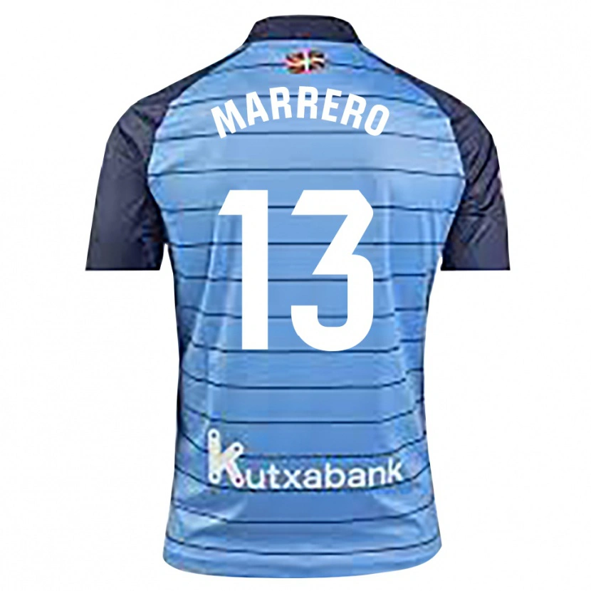 Danxen Mænd Unai Marrero #13 Marineblå Målmandstrøje 2025/26 Trøje T-shirt