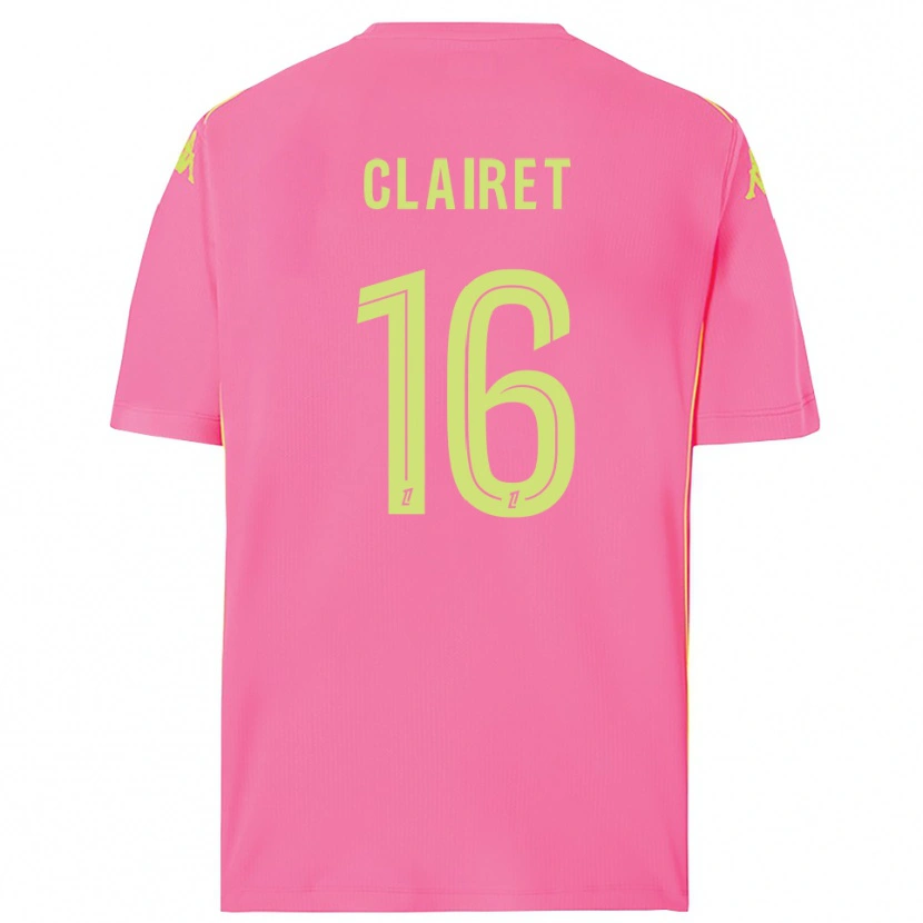 Danxen Mænd Duncan Clairet #16 Hot Pink Målmandstrøje 2025/26 Trøje T-shirt