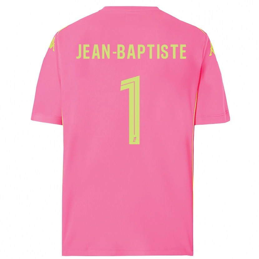 Danxen Mænd Romain Jean-Baptiste #1 Hot Pink Målmandstrøje 2025/26 Trøje T-shirt