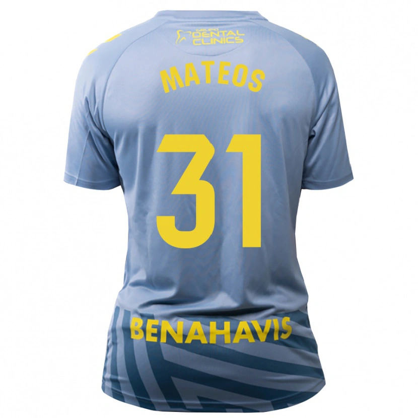 Danxen Mænd Álex Mateos #31 Lysstål Blå Målmandstrøje 2025/26 Trøje T-shirt